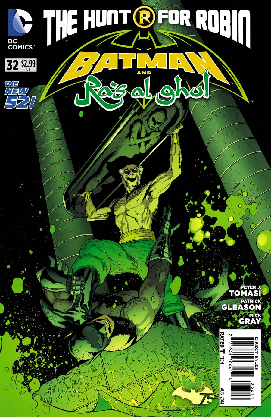 Batman And Ras Al Ghul #32 Cover A Regular Patrick Gleason Cover