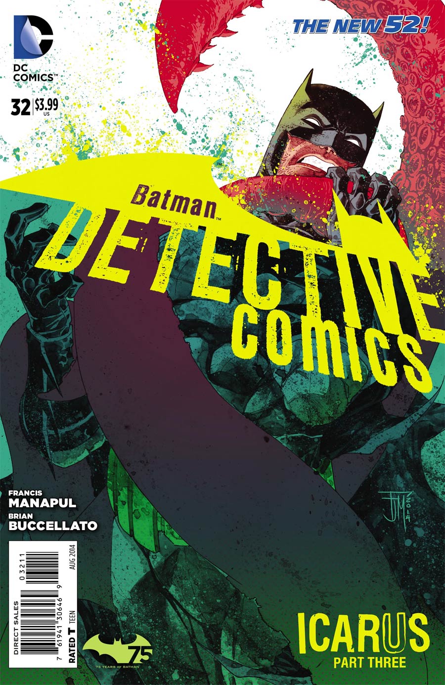 Detective Comics Vol 2 #32 Cover A Regular Francis Manapul Cover