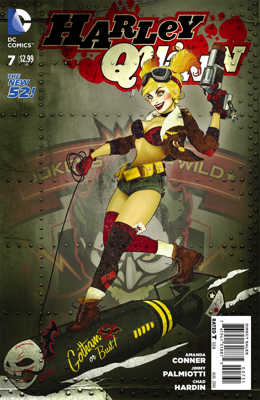Harley Quinn Vol 2 #7 Cover B Variant DC Bombshells Cover