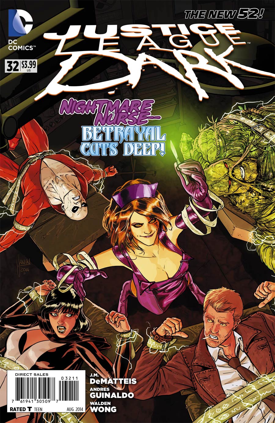 Justice League Dark #32 Cover A Regular Mikel Janin Cover