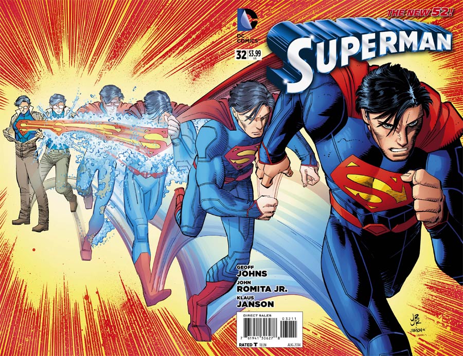 Superman Vol 4 #32 Cover A Regular John Romita Jr Cover