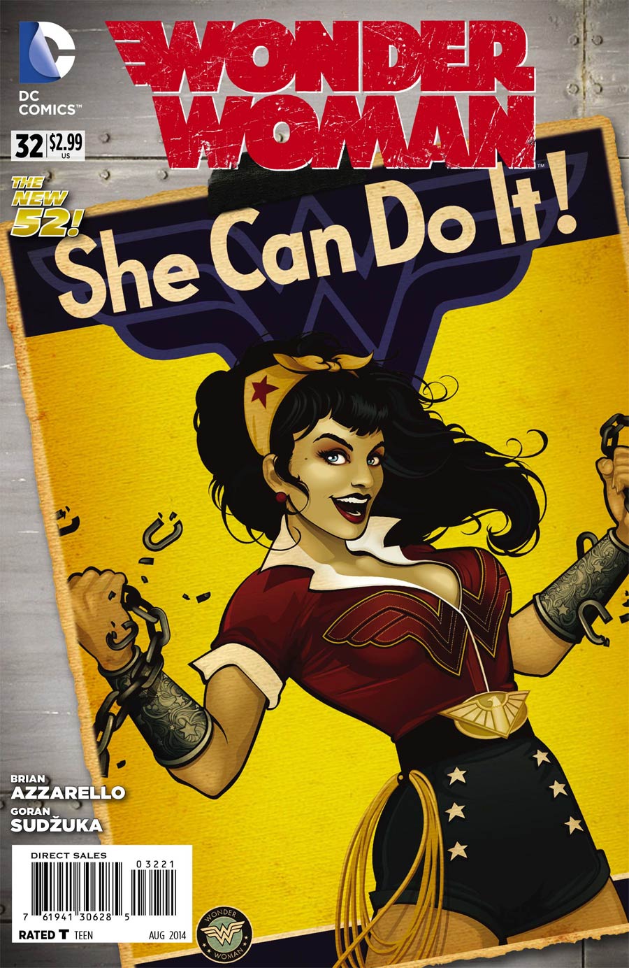 Wonder Woman Vol 4 #32 Cover B Variant DC Bombshells Cover