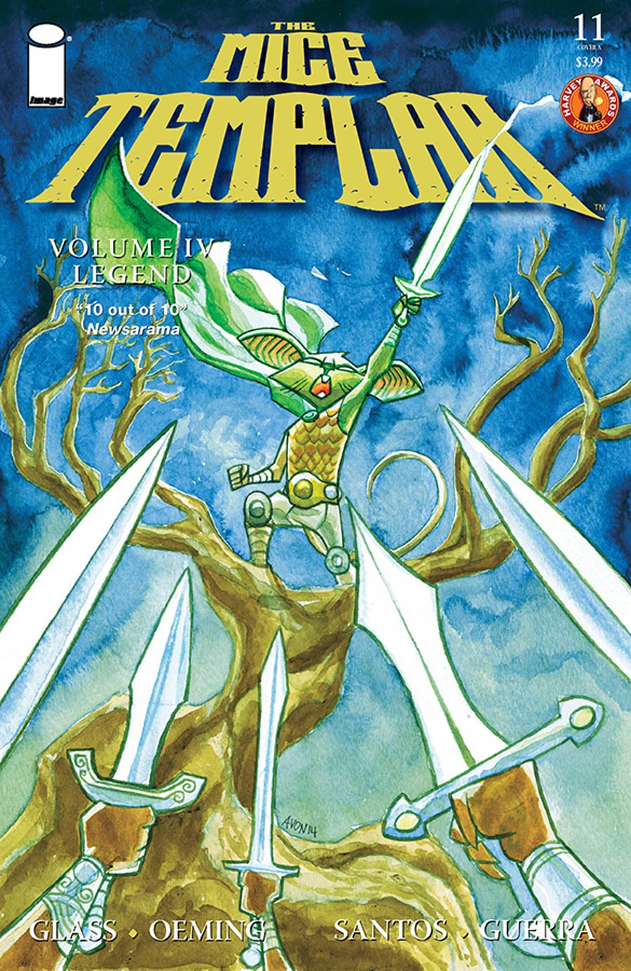 Mice Templar Vol 4 Legend #11 Cover A Michael Avon Oeming