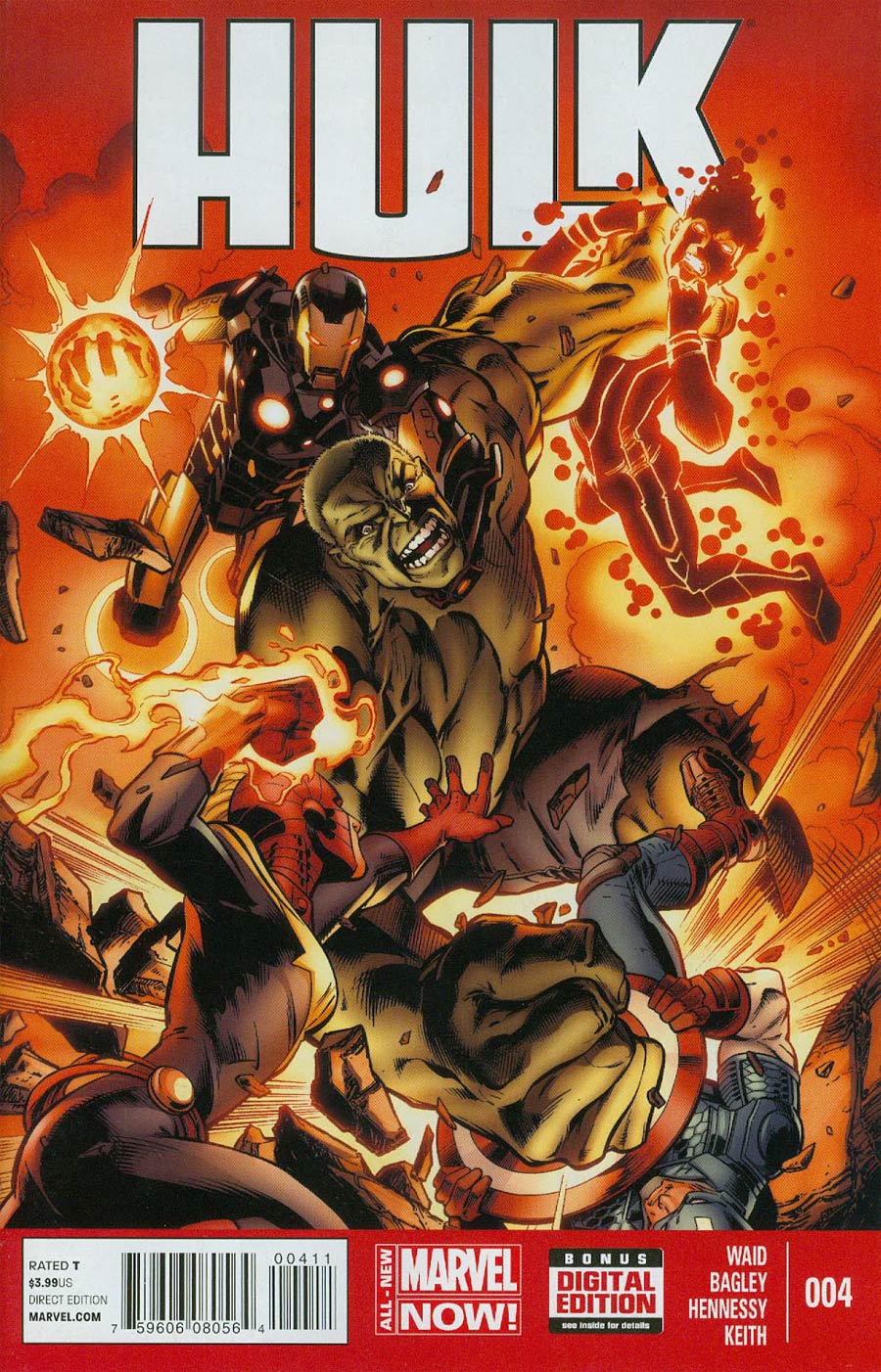 Hulk Vol 3 #4 Cover A 1st Ptg