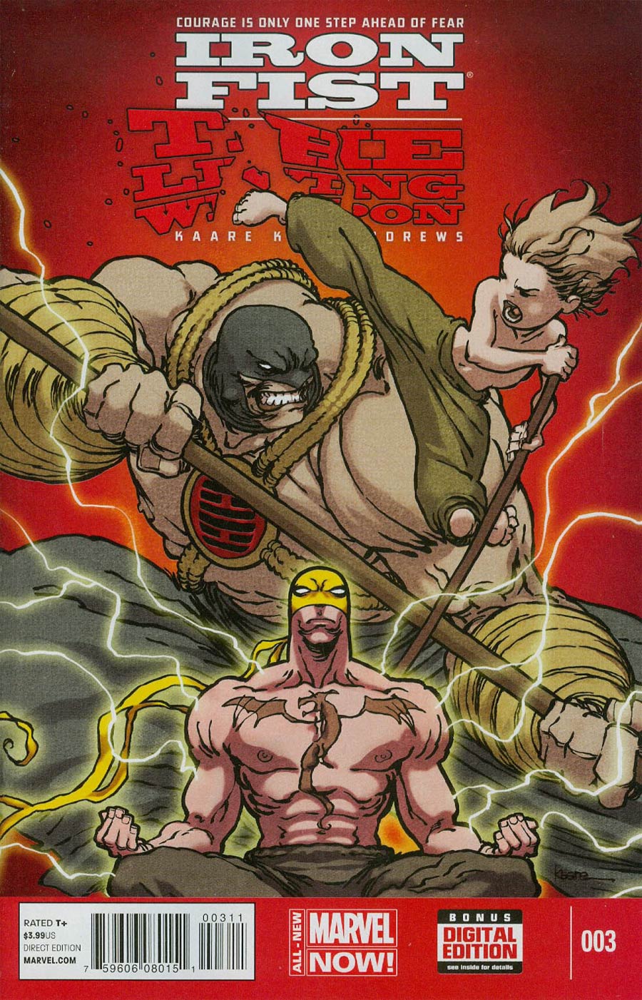 Iron Fist Living Weapon #3 Cover A Regular Kaare Andrews Cover