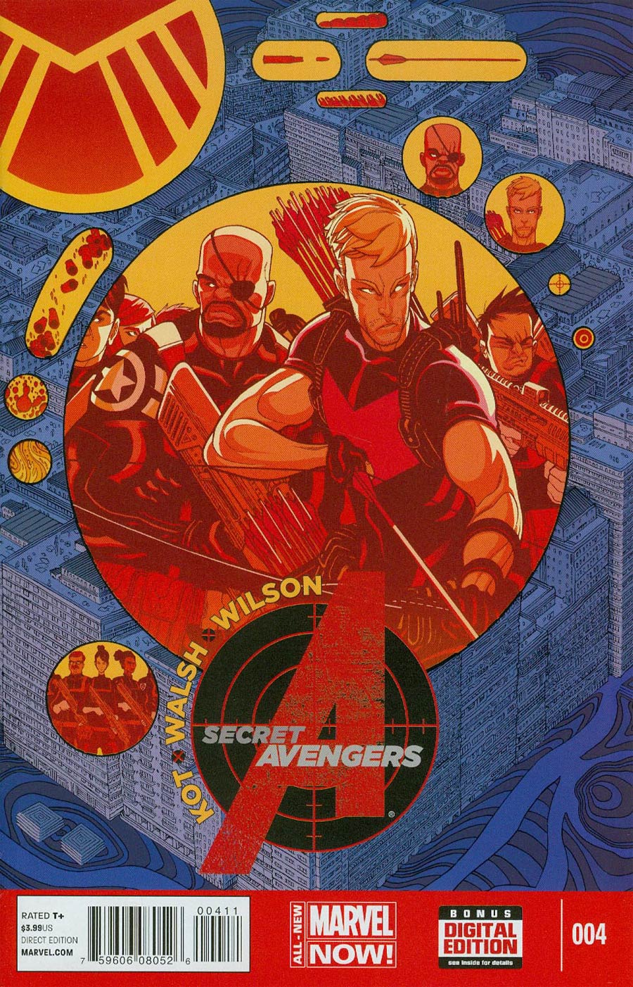 Secret Avengers Vol 3 #4 Cover A Regular Tradd Moore Cover