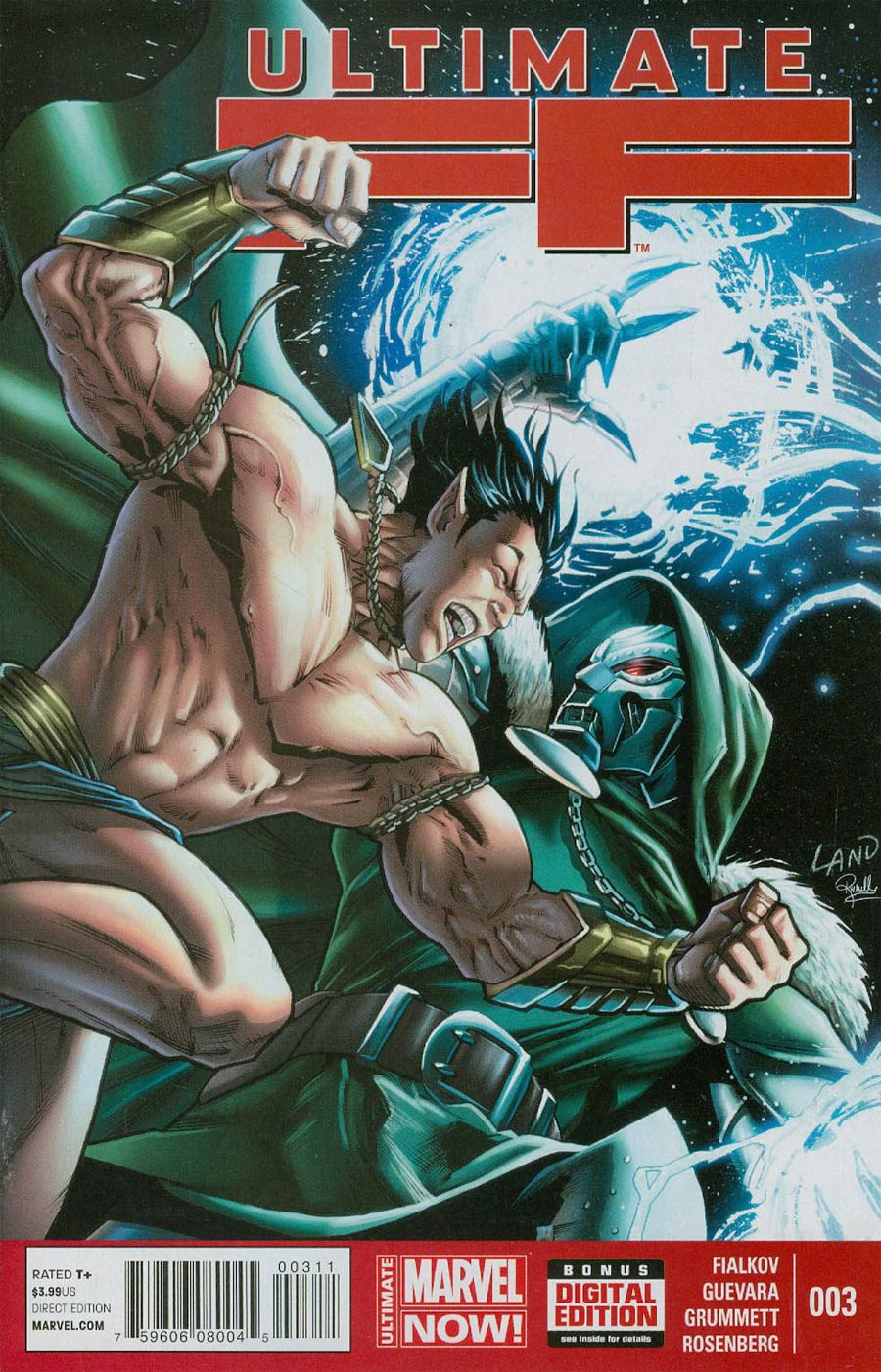 Ultimate FF #3 Cover A Regular Greg Land Cover