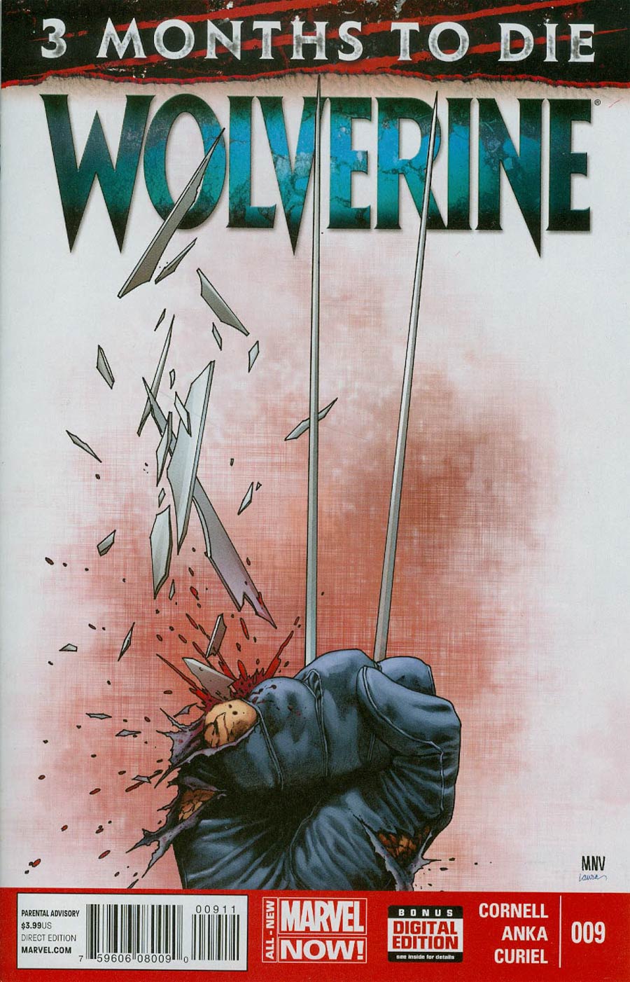 Wolverine Vol 6 #9 Cover A 1st Ptg Regular Steve McNiven Cover (3 Months To Die Part 2)
