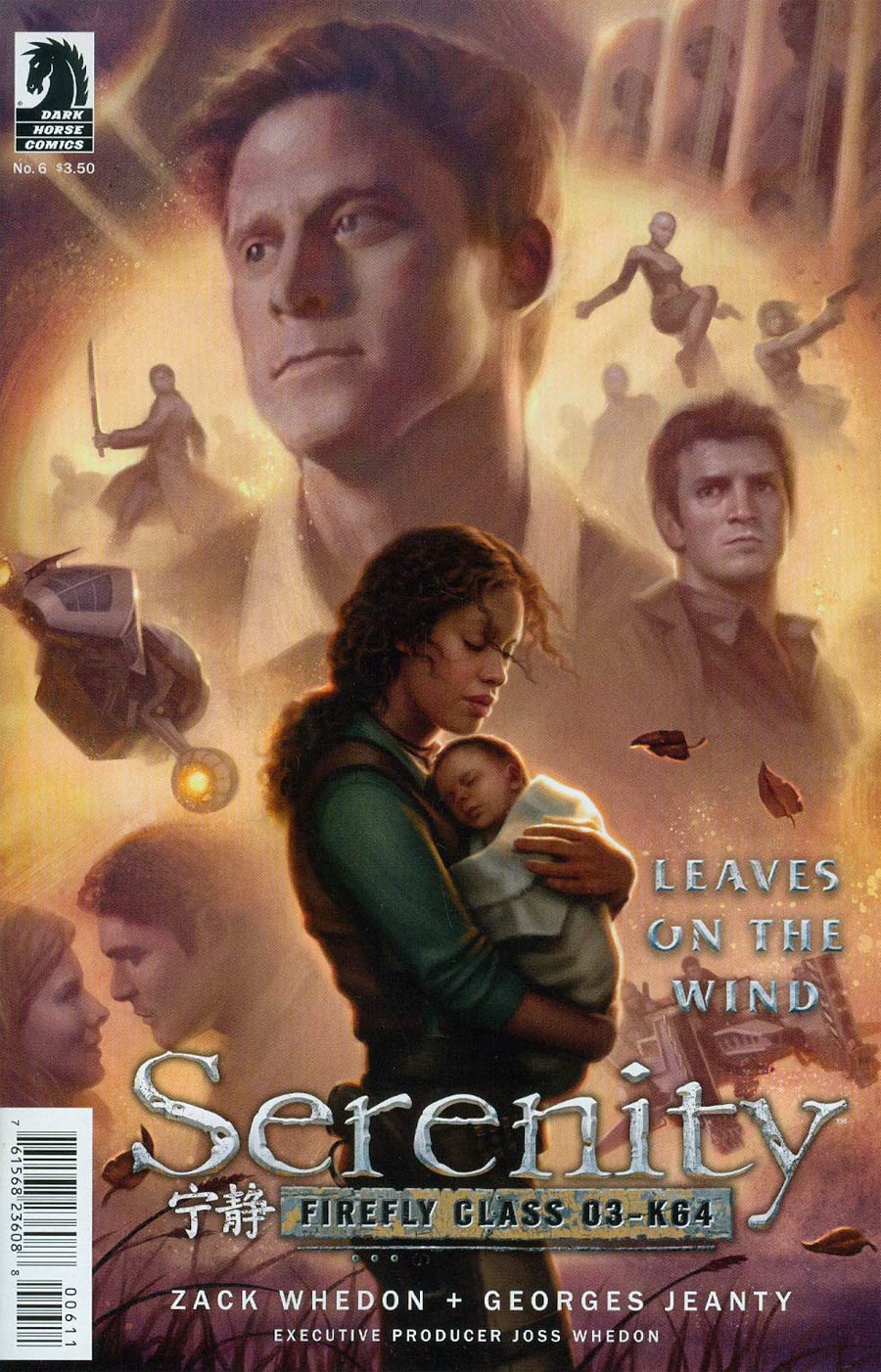 Serenity Leaves On The Wind #6 Cover A Regular Dan Dos Santos Cover