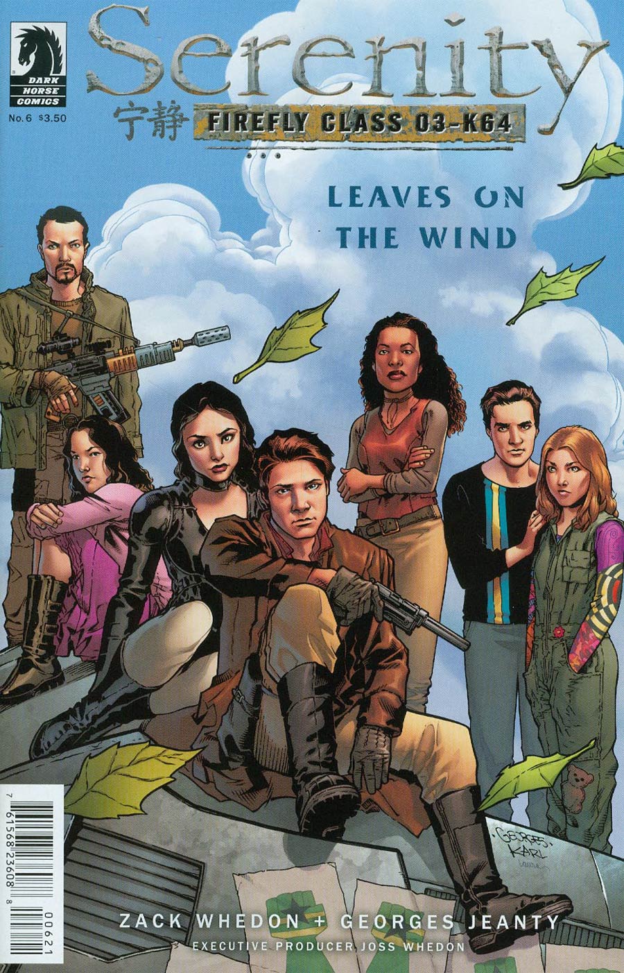 Serenity Leaves On The Wind #6 Cover B Variant Georges Jeanty Cover