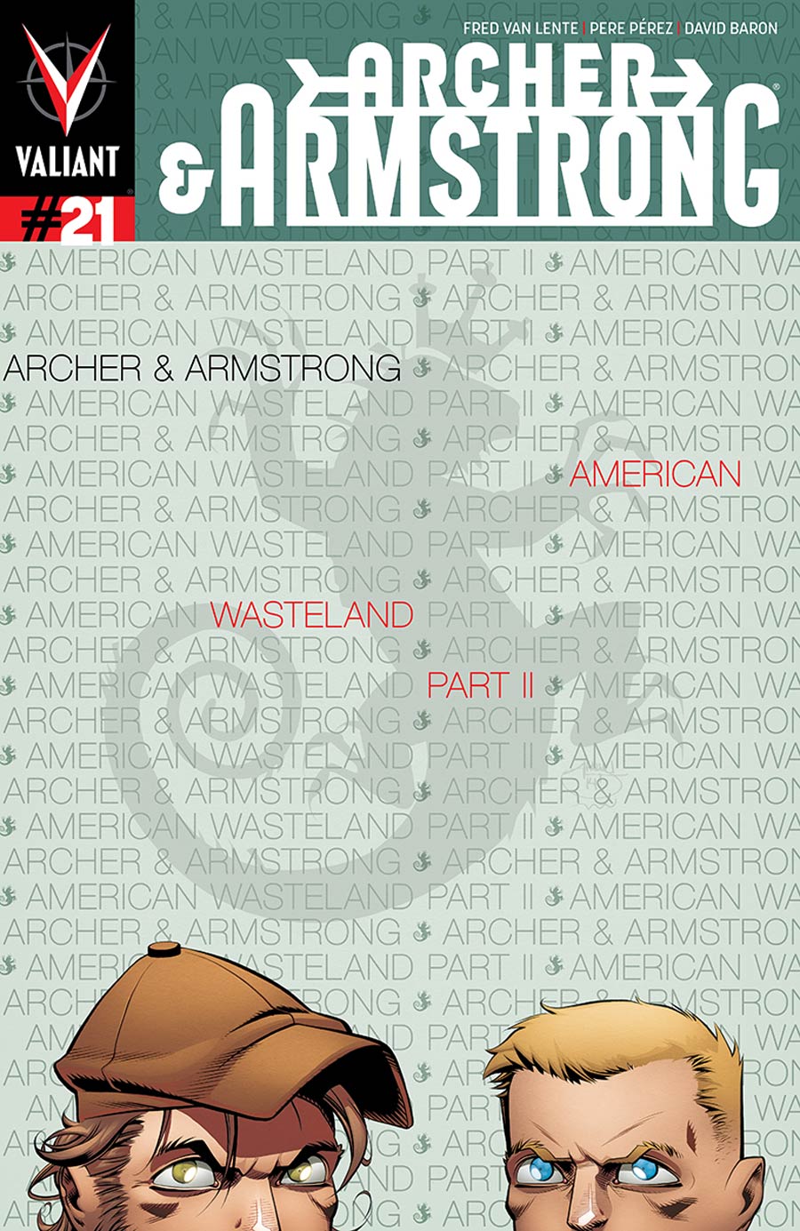 Archer & Armstrong Vol 2 #21 Cover A Regular Shawn Crystal Cover