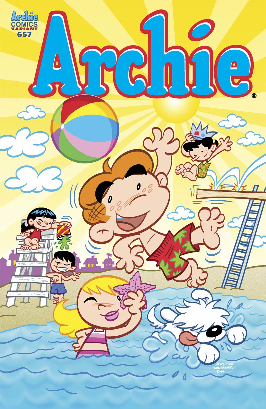 Archie #657 Cover B Variant Little Archie & His Pals Cover