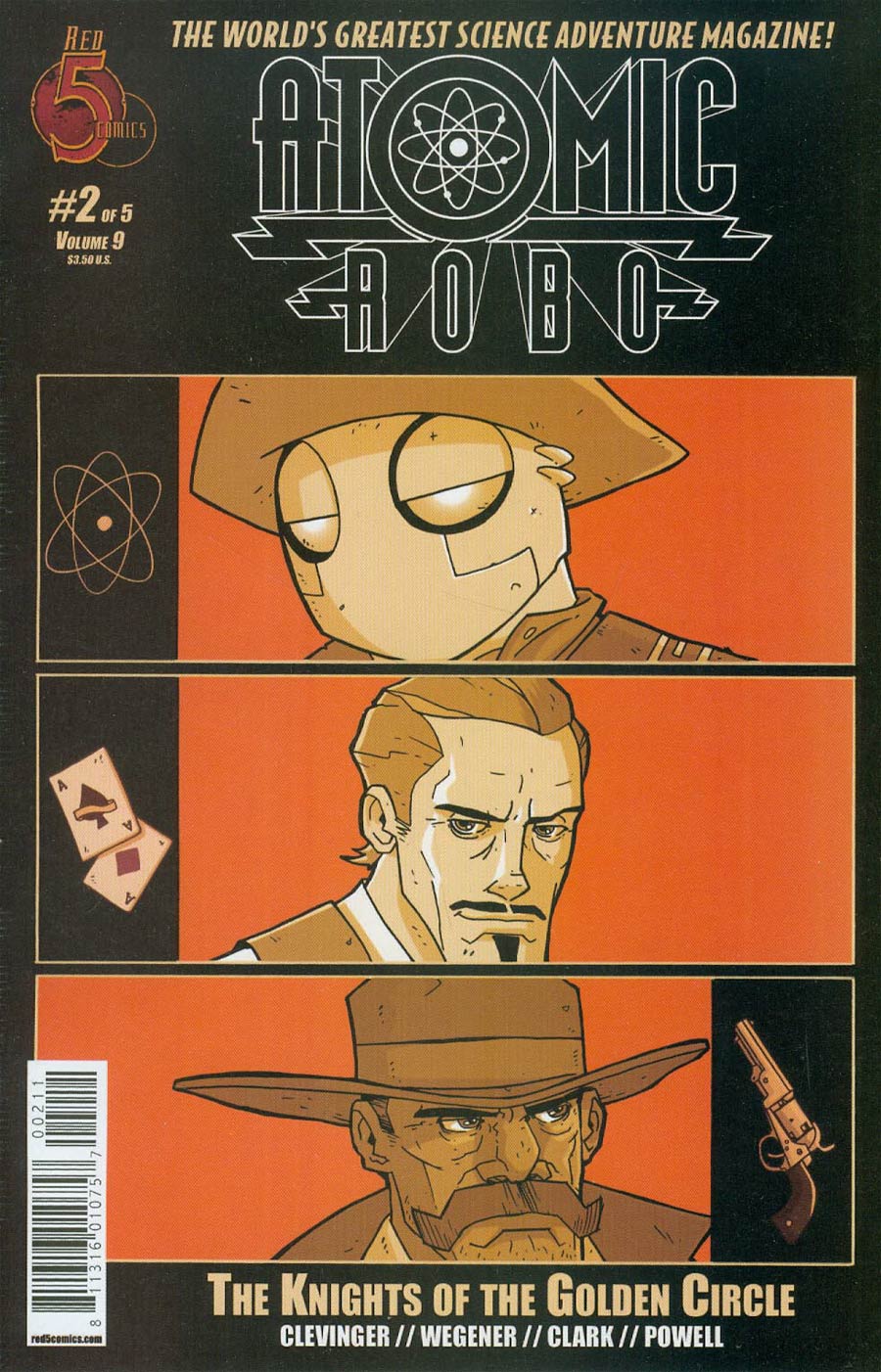 Atomic Robo And The Knights Of The Golden Circle #2