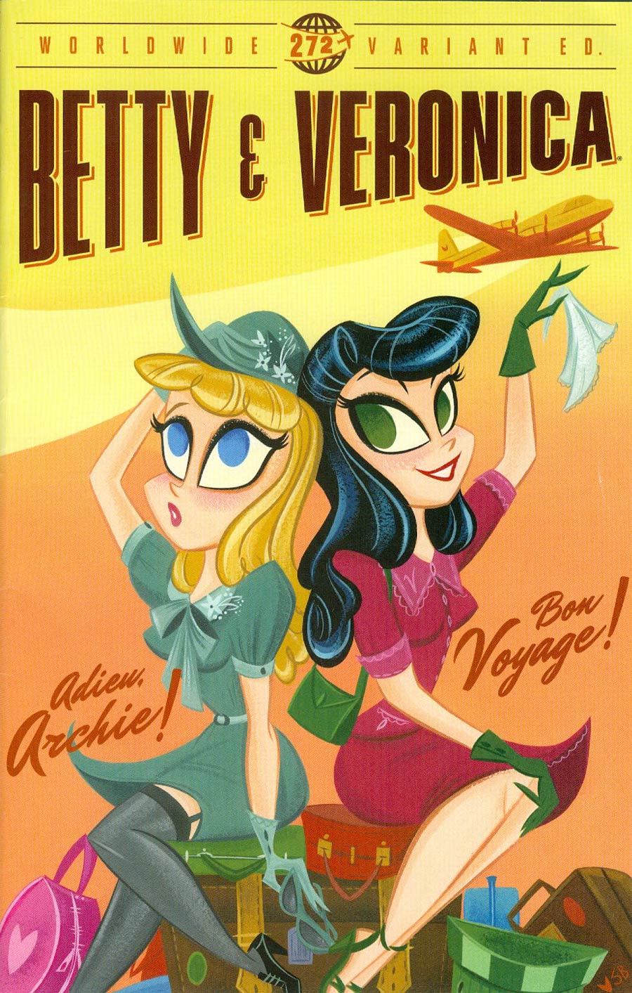 Betty & Veronica #272 Cover B Variant Stephanie Buscema Vintage Pin-Up Cover