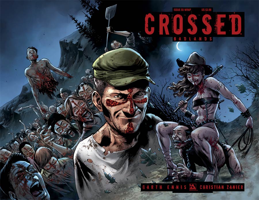 Crossed Badlands #55 Cover B Wraparound Cover