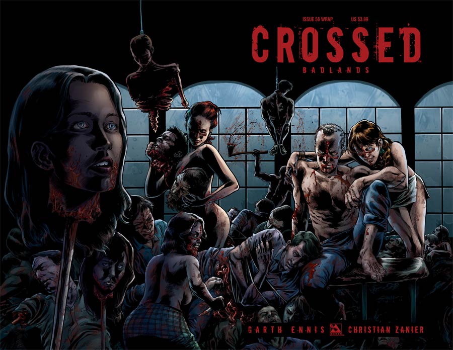 Crossed Badlands #56 Cover B Wraparound Cover