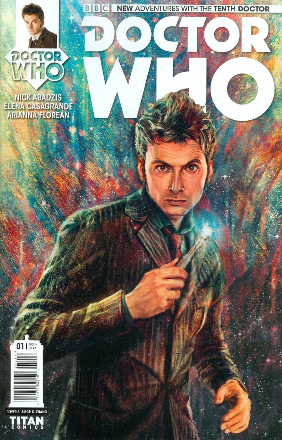 Doctor Who 10th Doctor #1 Cover A 1st Ptg Regular Alice X Zhang Cover