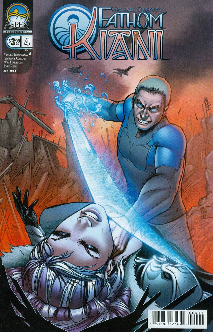 Fathom Kiani Vol 3 #4 Cover A Regular Giuseppe Cafaro Cover