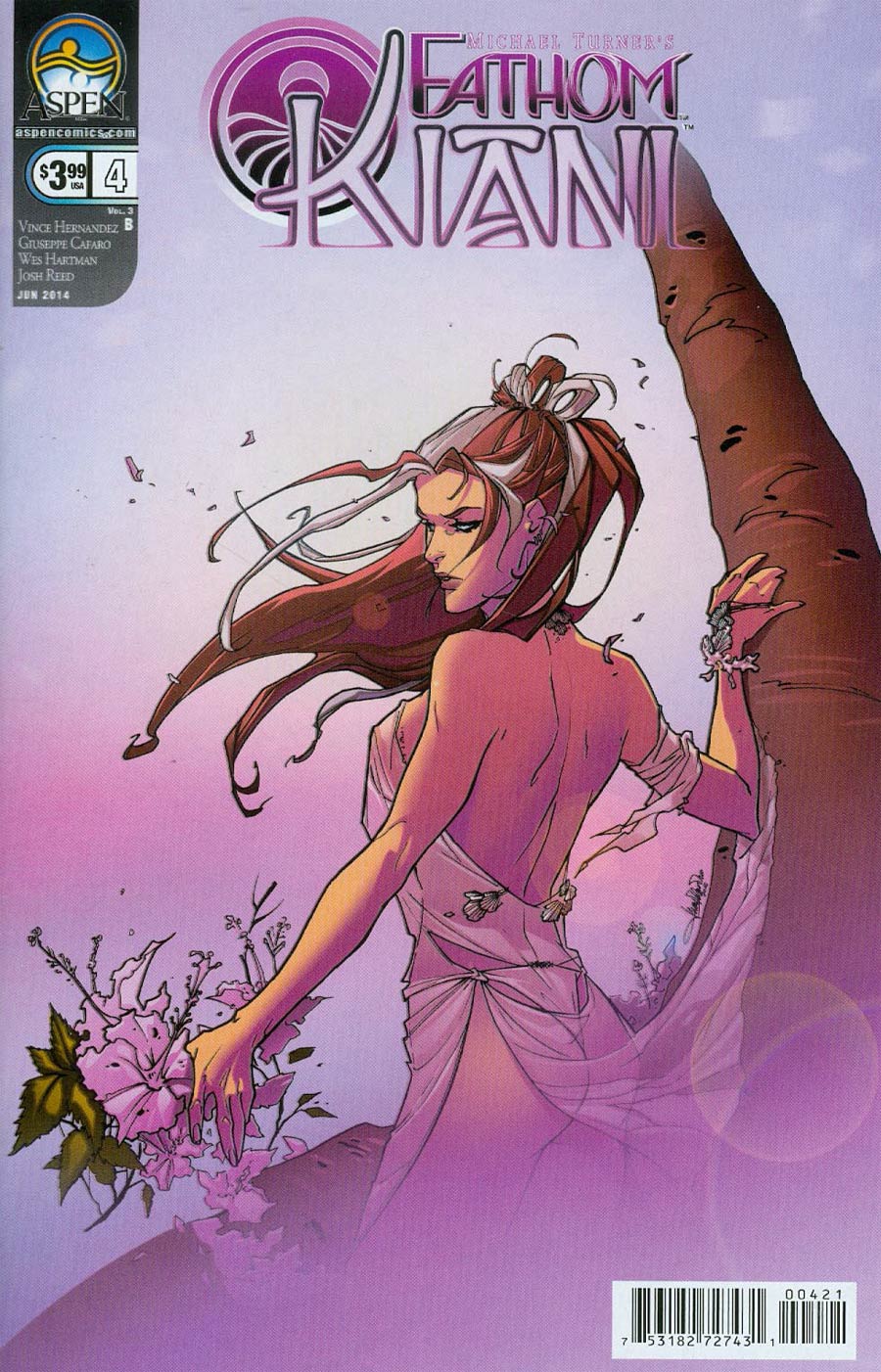 Fathom Kiani Vol 3 #4 Cover B Regular Tina Valentino Cover