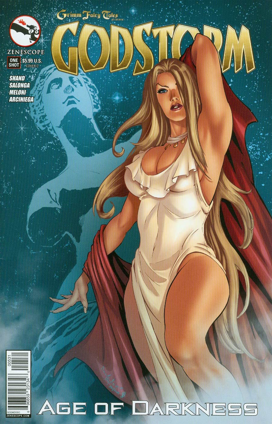 Grimm Fairy Tales Presents Godstorm Age Of Darkness One Shot Cover C Pasquale Qualano (Age Of Darkness Tie-In)