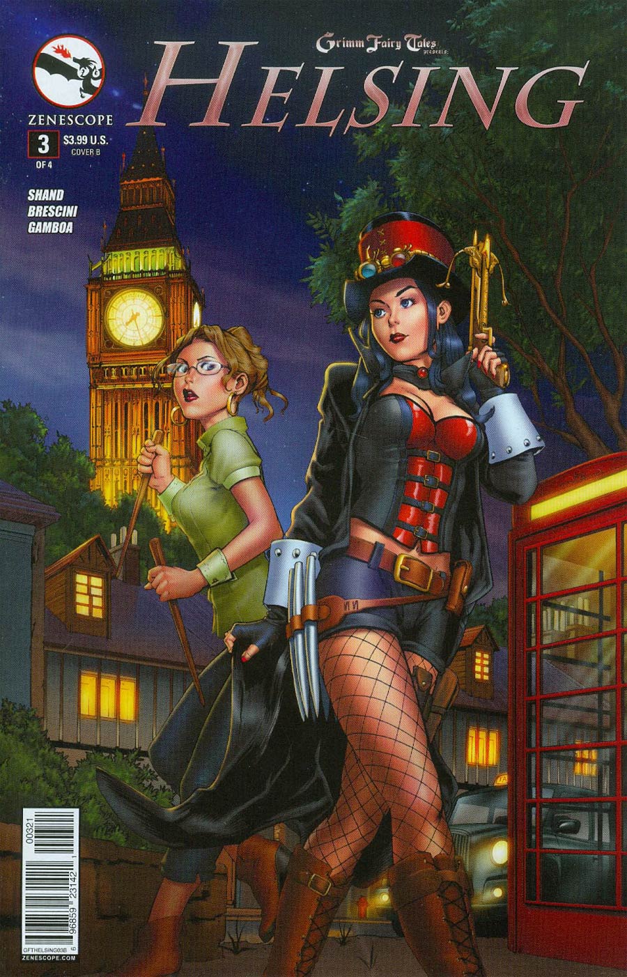 Grimm Fairy Tales Presents Helsing #3 Cover B Steven Cummings