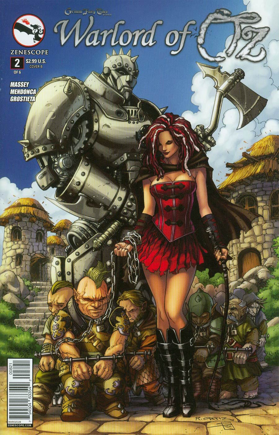 Grimm Fairy Tales Presents Warlord Of Oz #2 Cover B Richard Ortiz