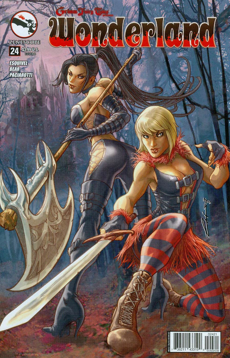 Grimm Fairy Tales Presents Wonderland Vol 2 #24 Cover B Emilio Laiso