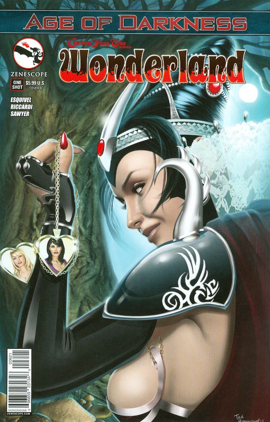 Grimm Fairy Tales Presents Wonderland Age Of Darkness One Shot Cover B Ted Hammond (Age Of Darkness Tie-In)