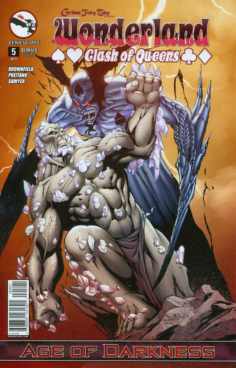 Grimm Fairy Tales Presents Wonderland Clash Of Queens #5 Cover B Pasquale Qualano (Aofd