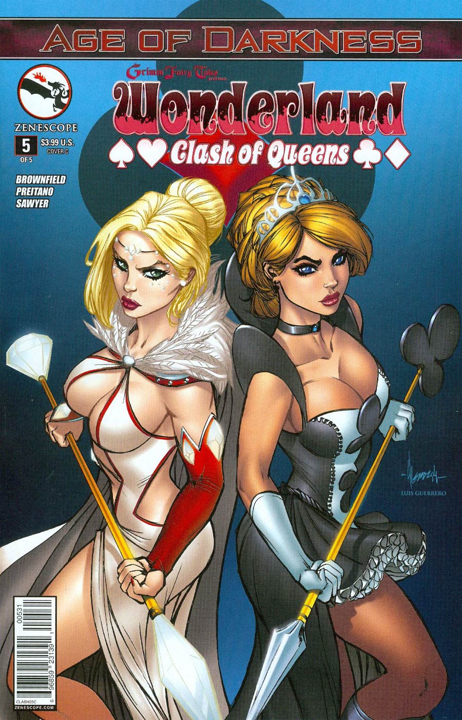 Grimm Fairy Tales Presents Wonderland Clash Of Queens #5 Cover C Ale Garza (Age Of Darkness Tie-In)