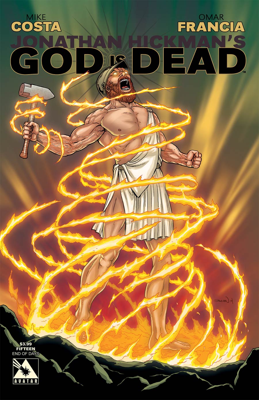 God Is Dead #15 Cover C End Of Days Cover
