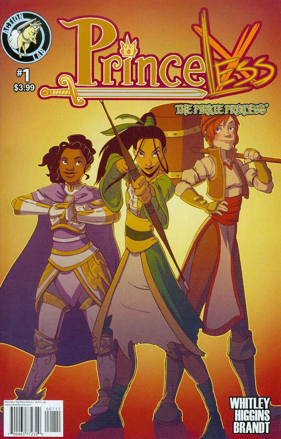 Princeless Pirate Princess #1 Cover A Regular Rosy Higgins Cover