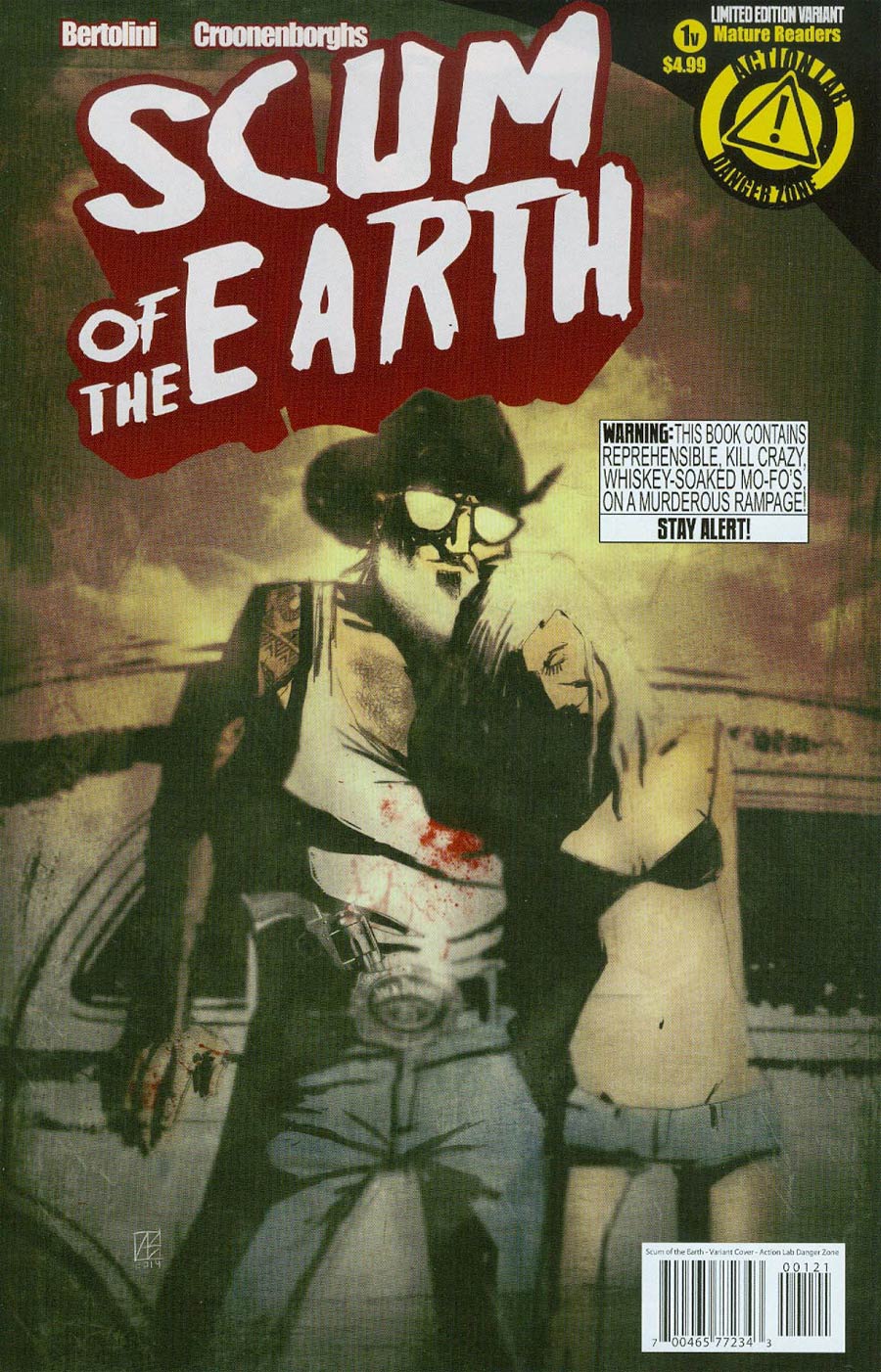 Scum Of The Earth #1 Cover B Variant Allen Byrnes Cover