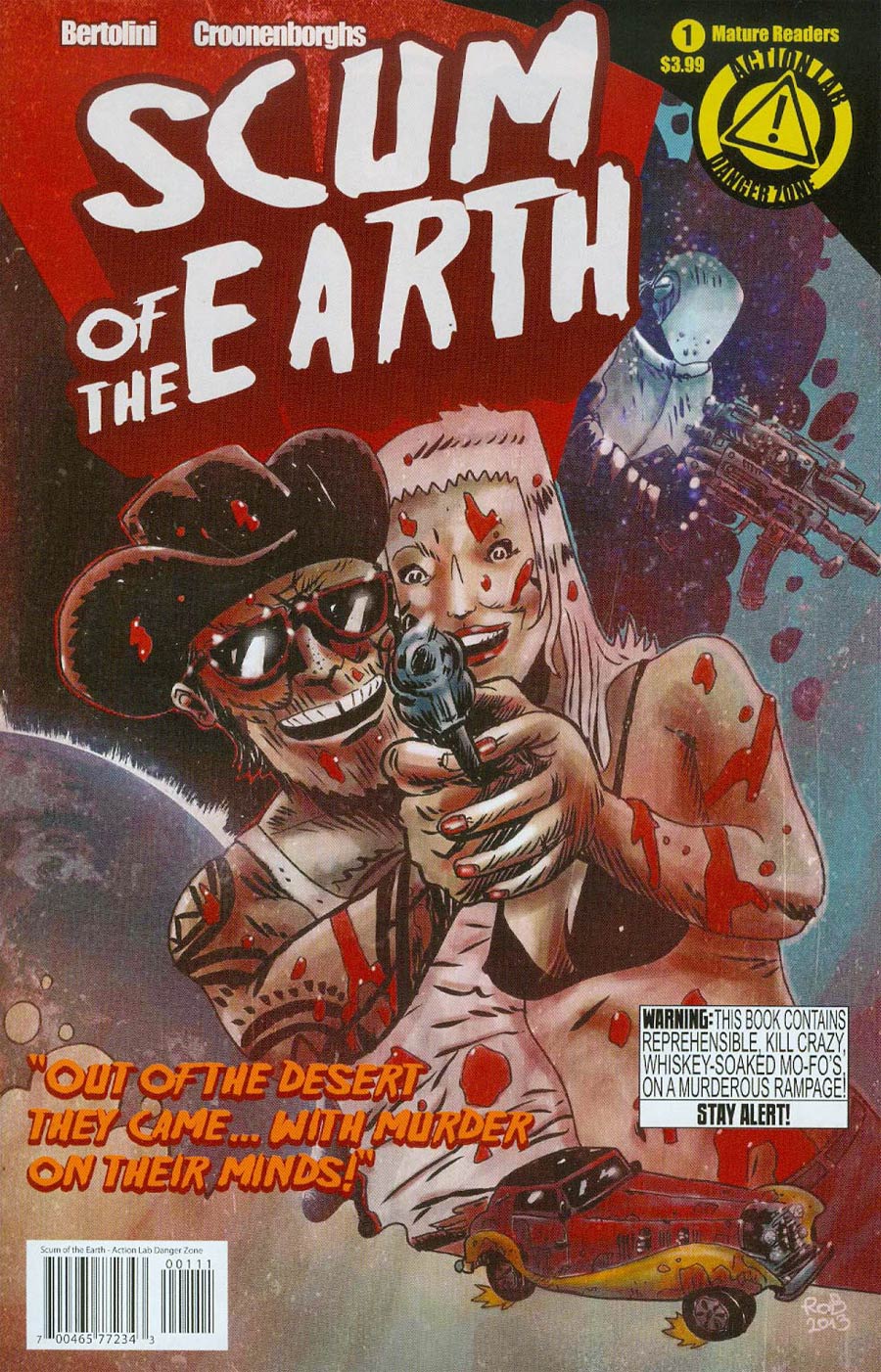 Scum Of The Earth #1 Cover A Regular Rob Croonenborghs Cover