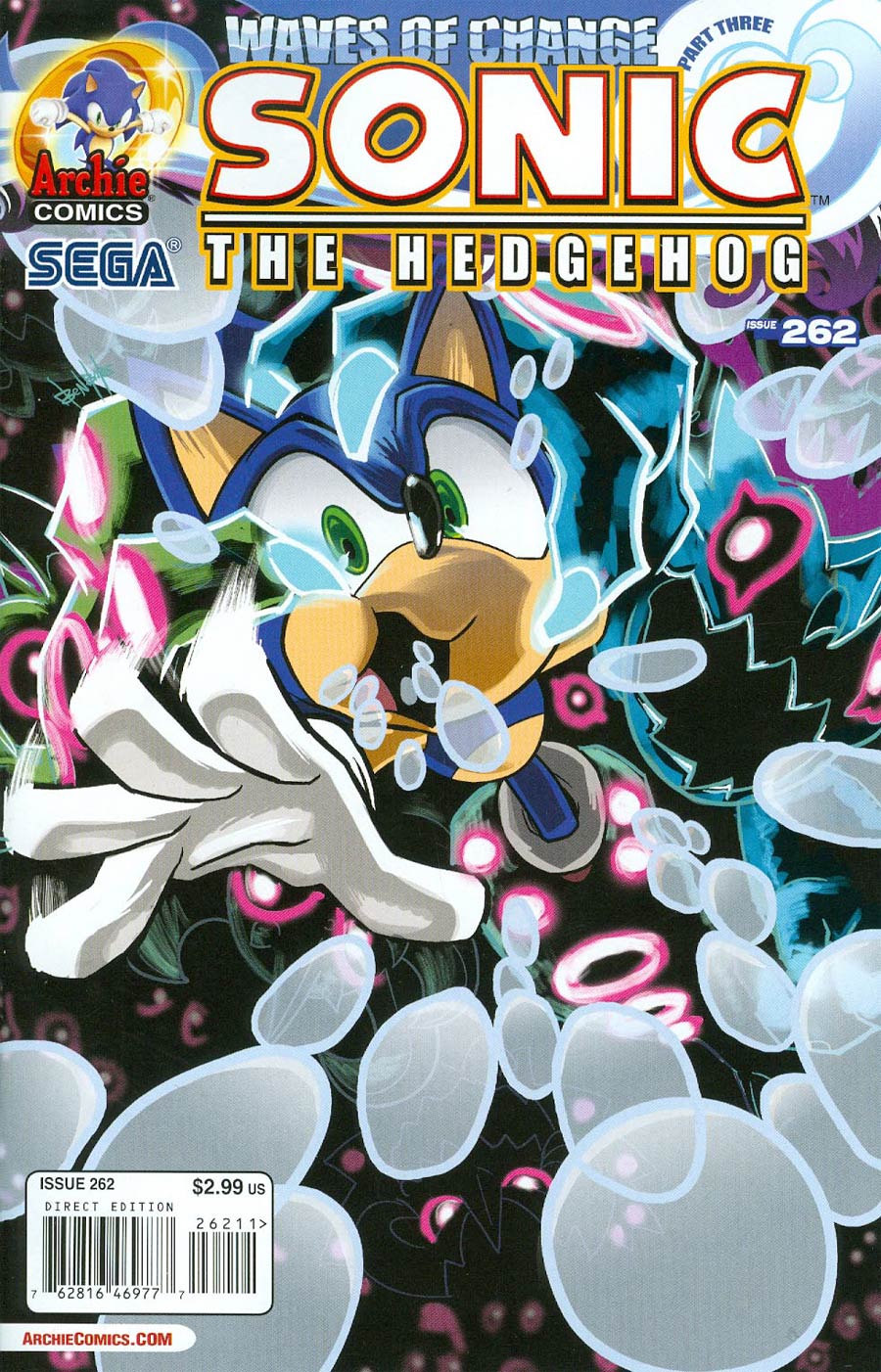 Sonic The Hedgehog Vol 2 #262 Cover A Regular Ben Bates Cover