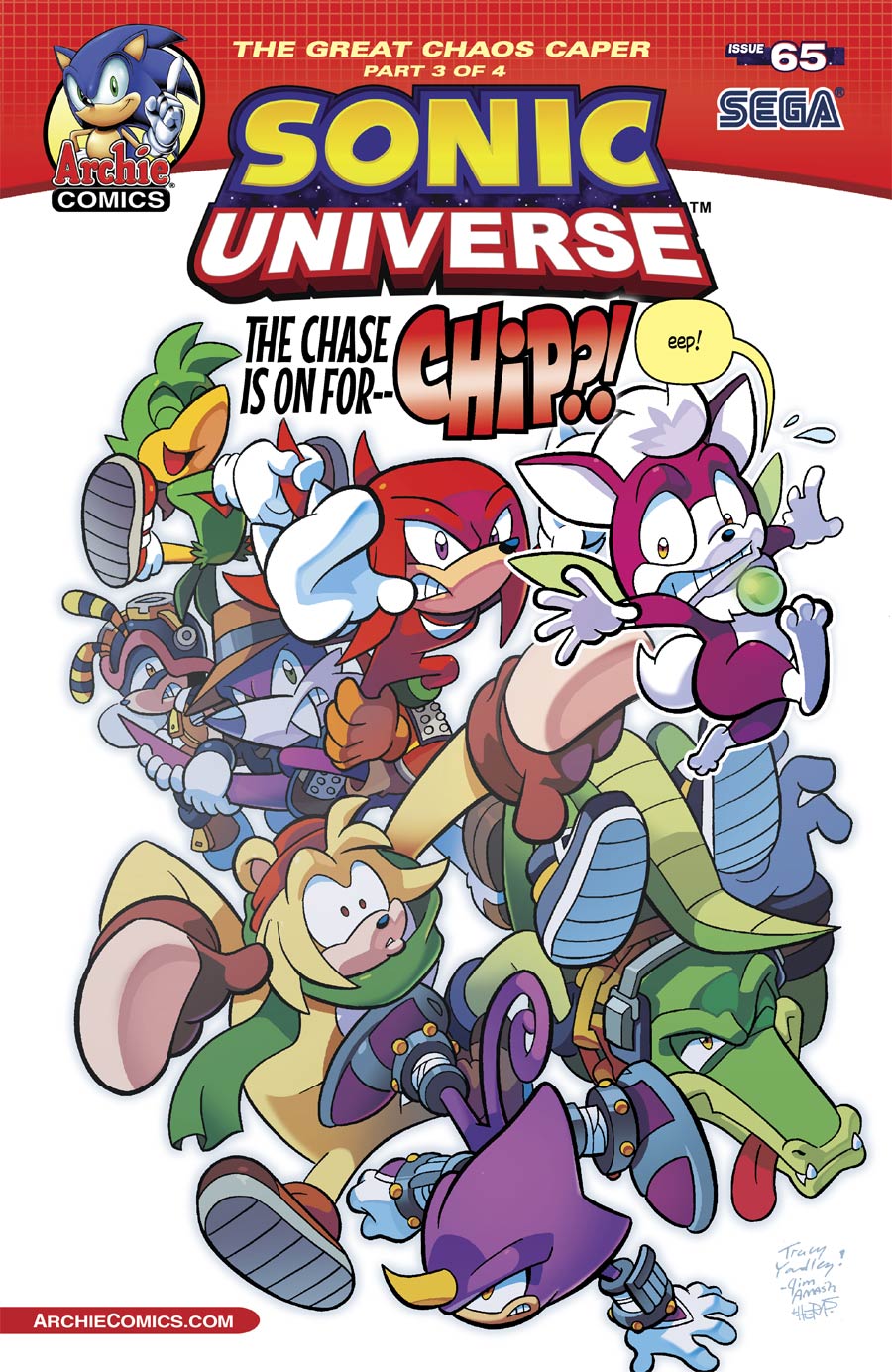 Sonic Universe #65 Cover A Regular Tracy Yardley Cover