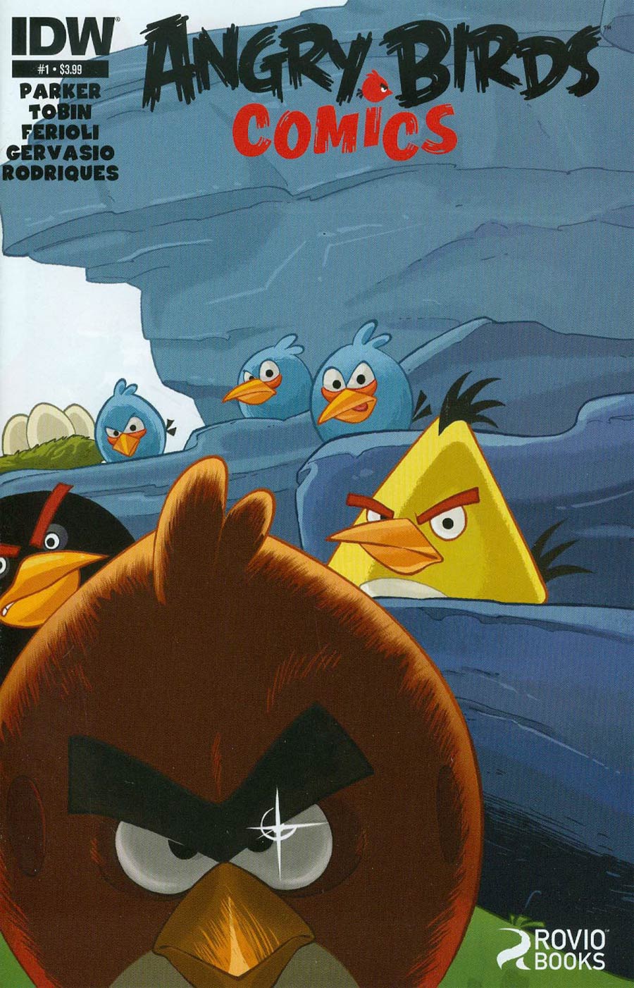 Angry Birds Comics #1 Cover A Regular Paco Rodriques Cover