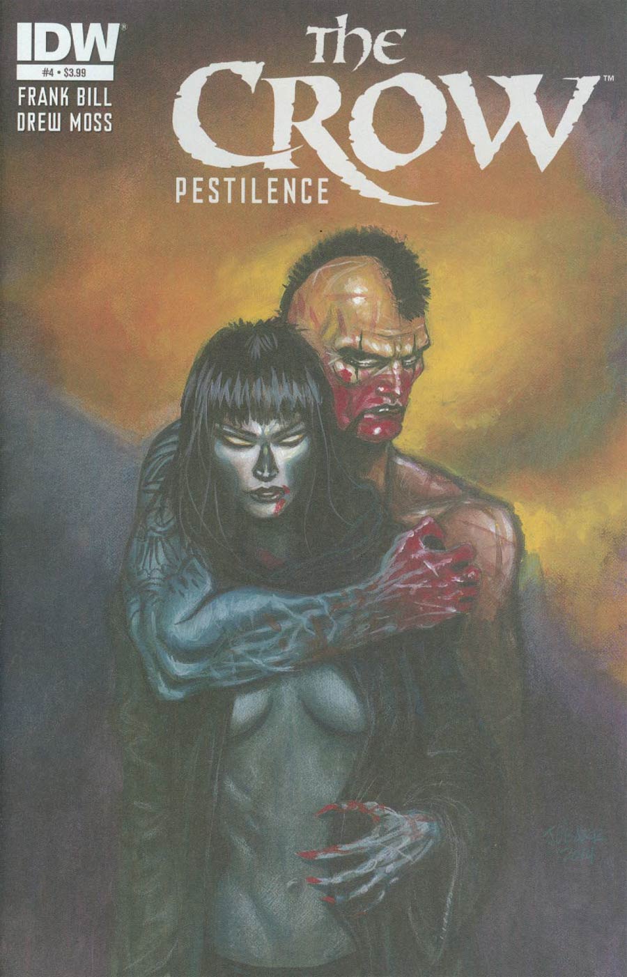 Crow Pestilence #4 Cover A Regular James O Barr Cover