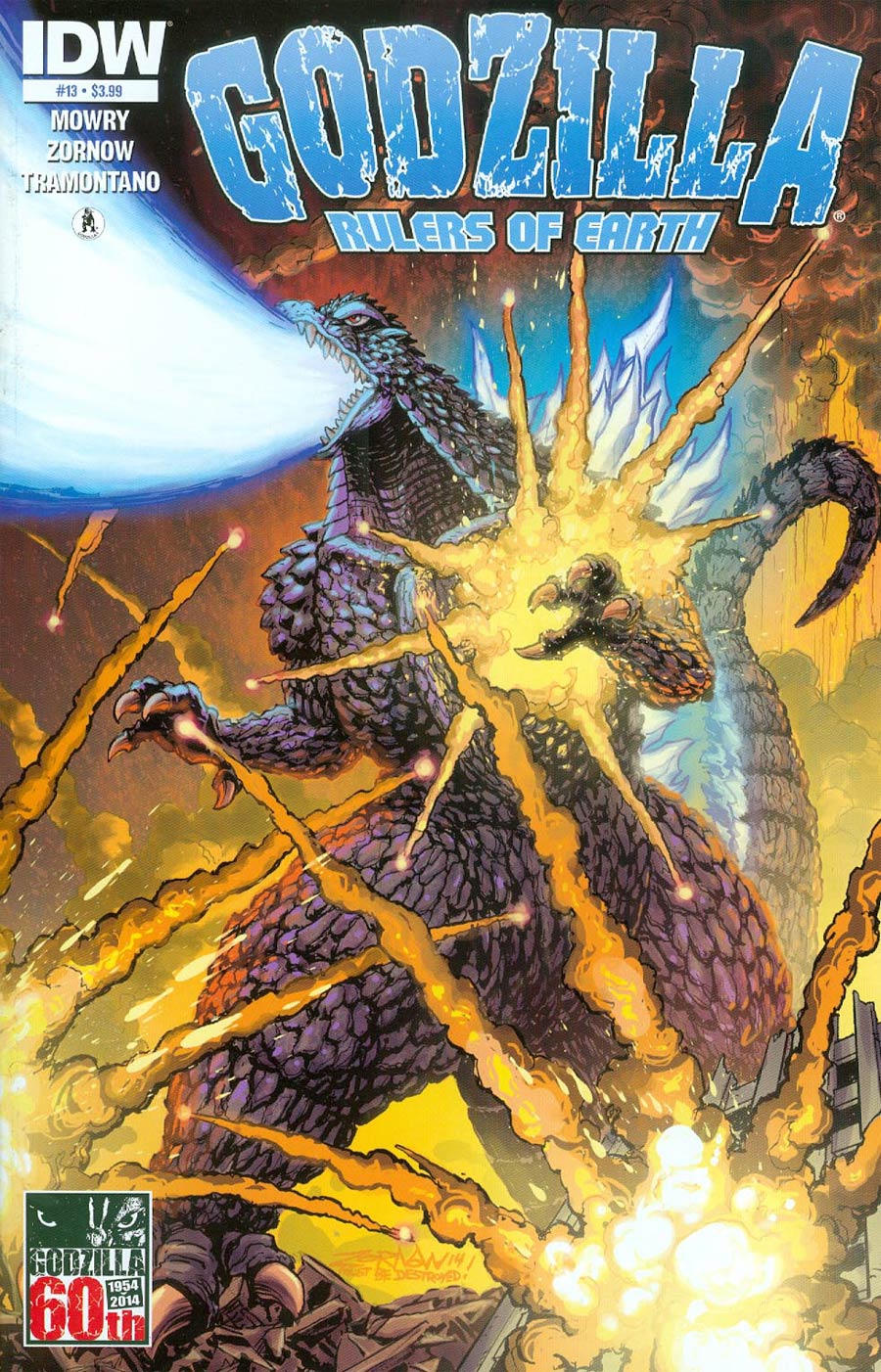 Godzilla Rulers Of The Earth #13 Cover A Regular Jeff Zornow Cover