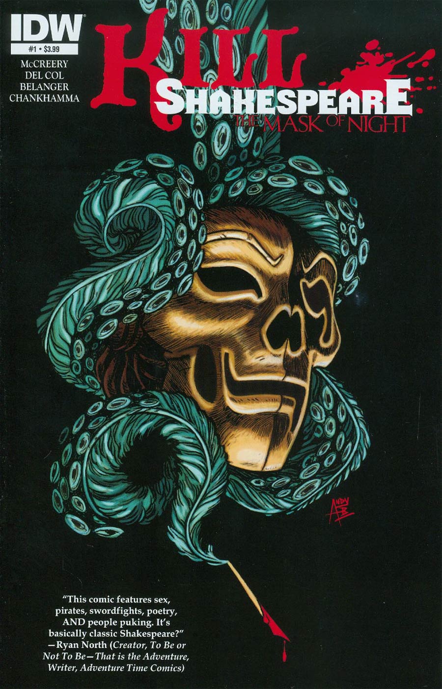 Kill Shakespeare Mask Of Night #1 Cover A Regular Andy Belanger Cover