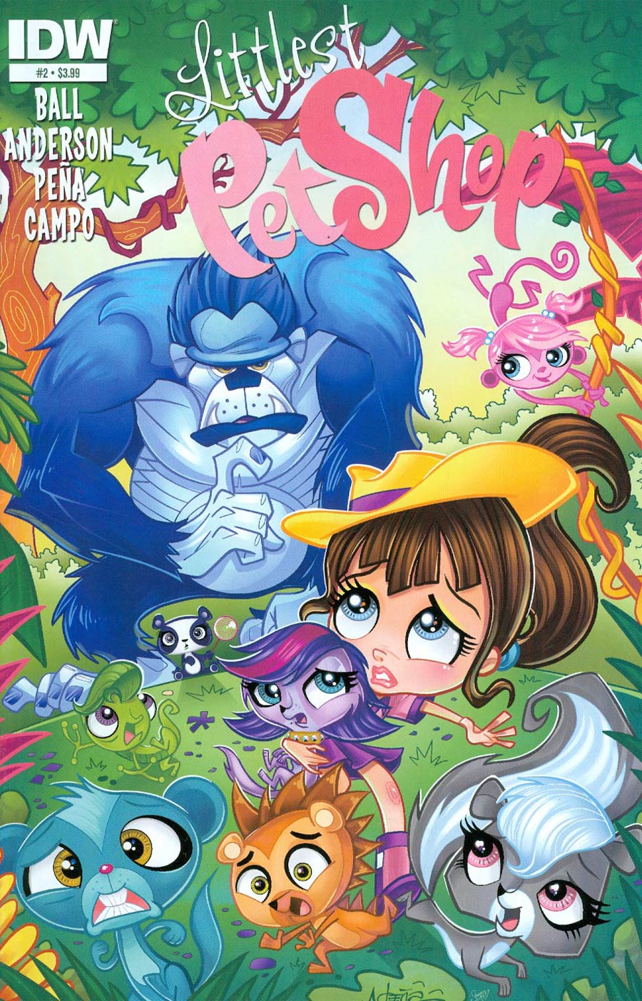 Littlest Pet Shop #2 Cover A Regular Nico Pena Cover