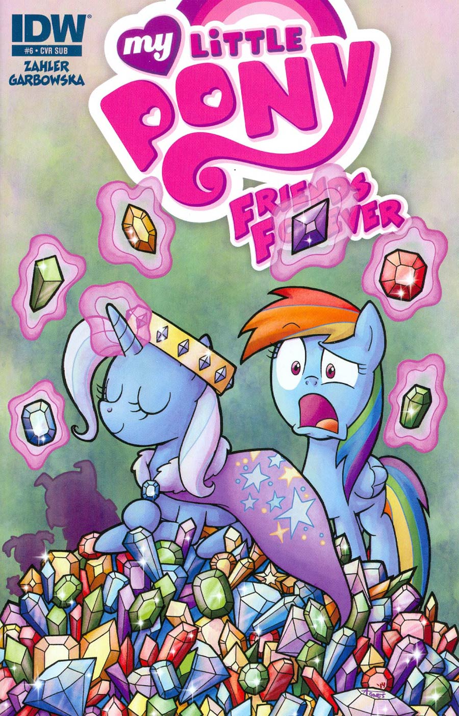 My Little Pony Friends Forever #6 Cover B Variant Agnes Garbowska Subscription Cover