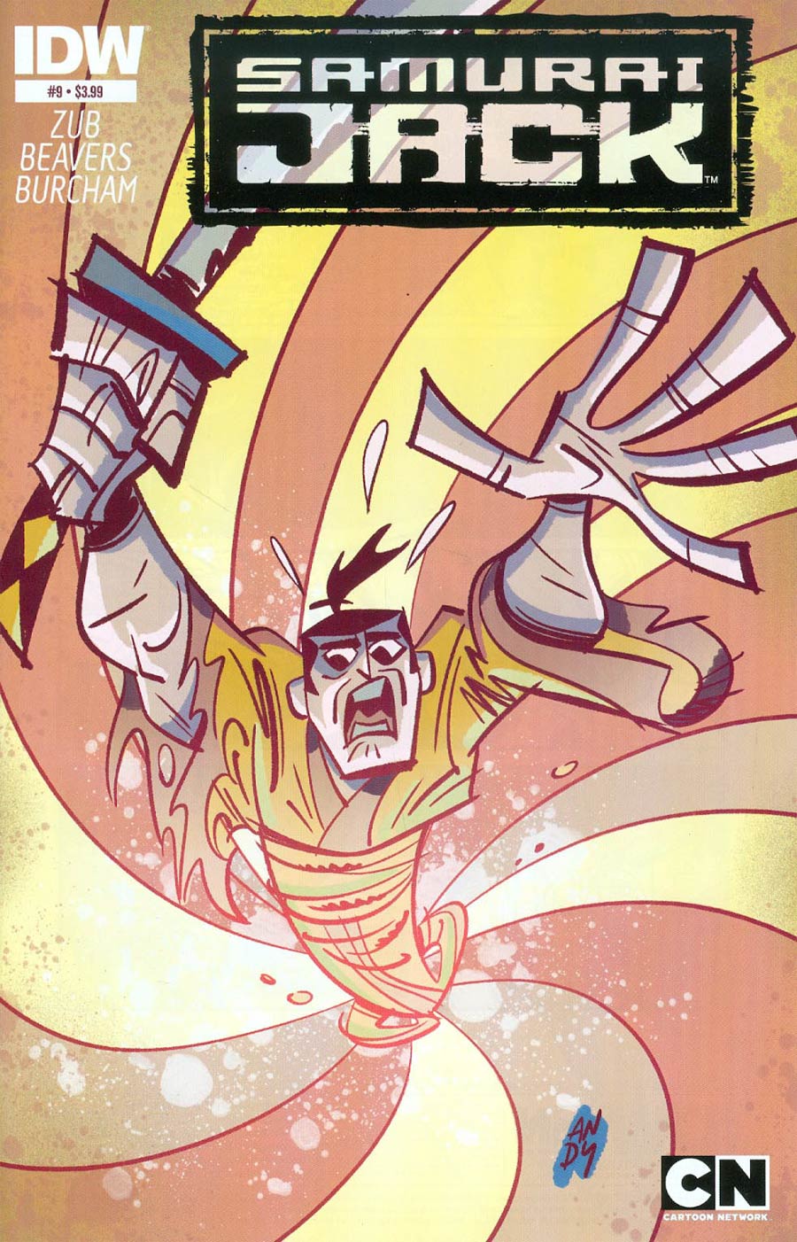 Samurai Jack #9 Cover A Regular Andy Suriano Cover