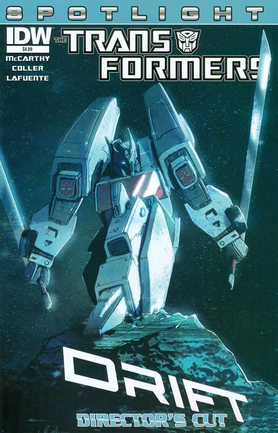 Transformers Spotlight Drift Cover D Directors Cut