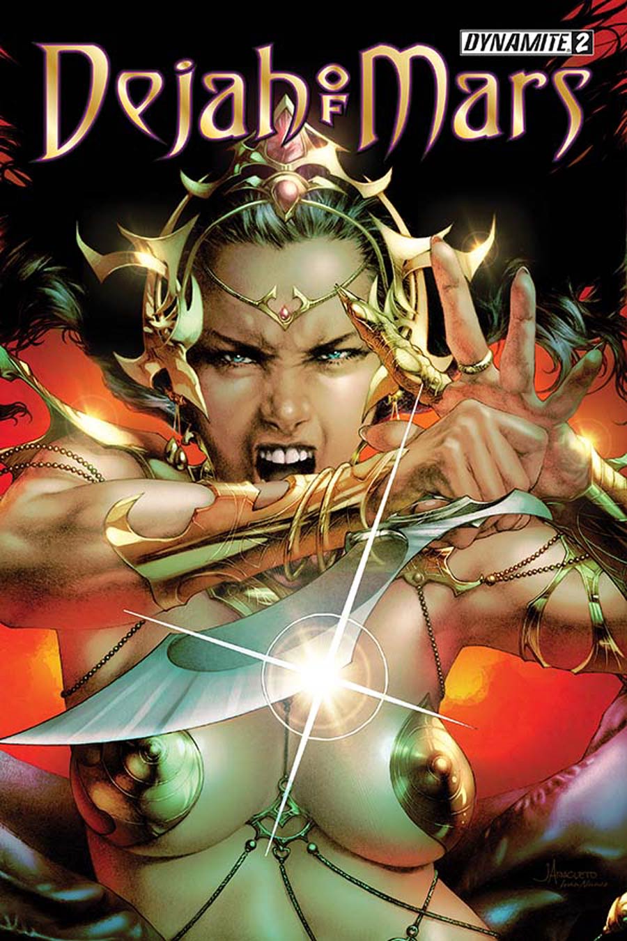 Dejah Of Mars #2 Cover A Regular Jay Anacleto Cover