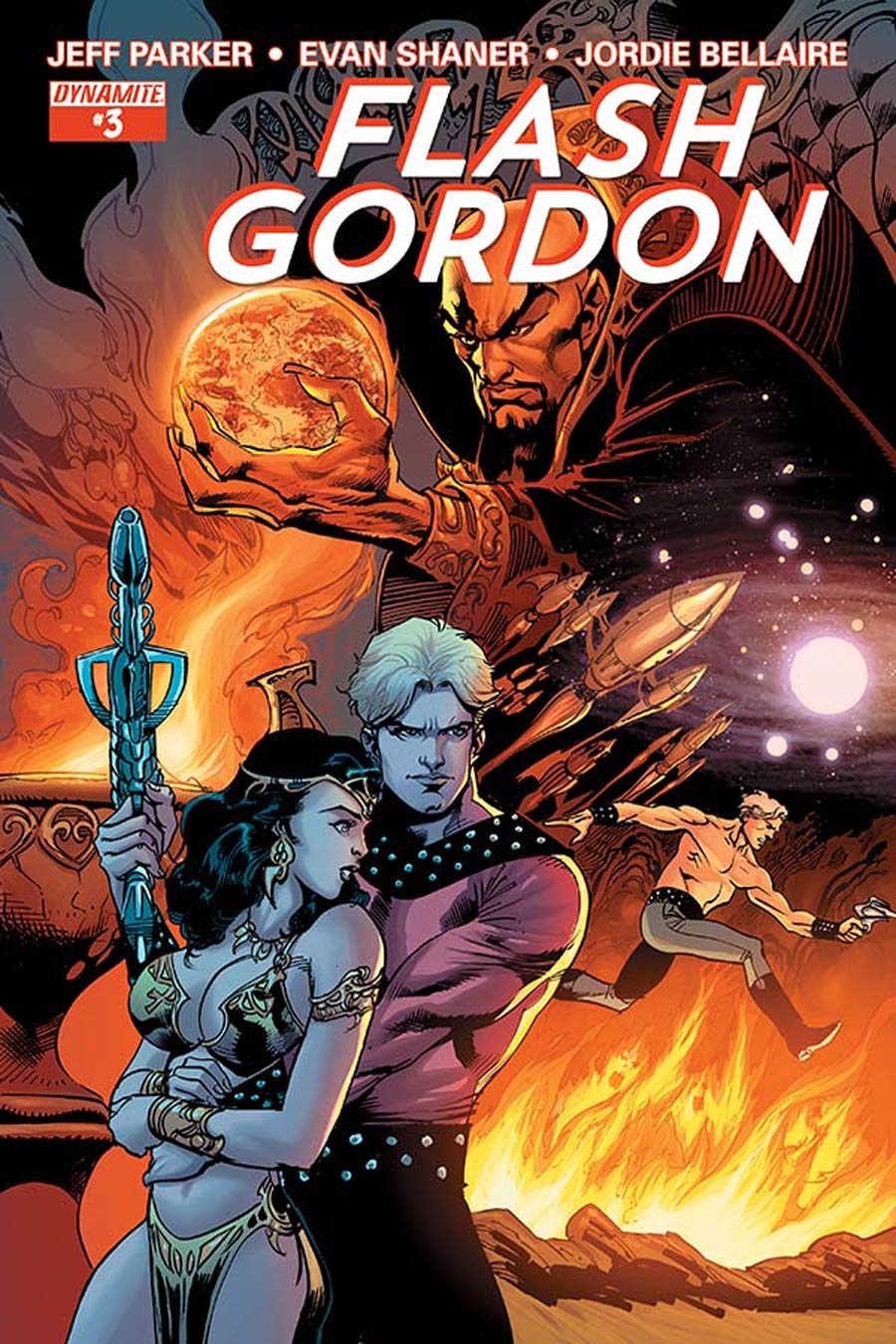 Flash Gordon Vol 7 #3 Cover B Variant Roberto Castro 80th Annivesary Cover