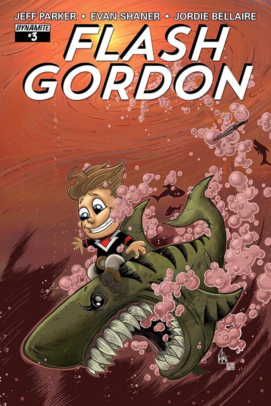 Flash Gordon Vol 7 #3 Cover C Variant Ken Haeser Lil Flash Gordon Subscription Cover