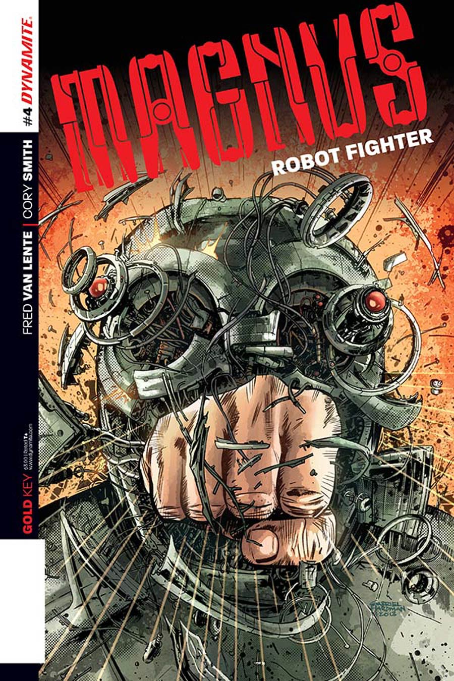 Magnus Robot Fighter Vol 4 #4 Cover A Regular Gabriel Hardman