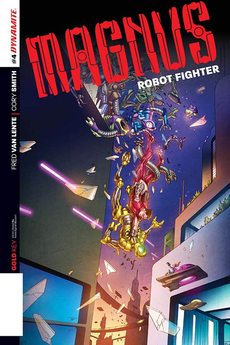 Magnus Robot Fighter Vol 4 #4 Cover B Variant Phil Hester Subscription Cover