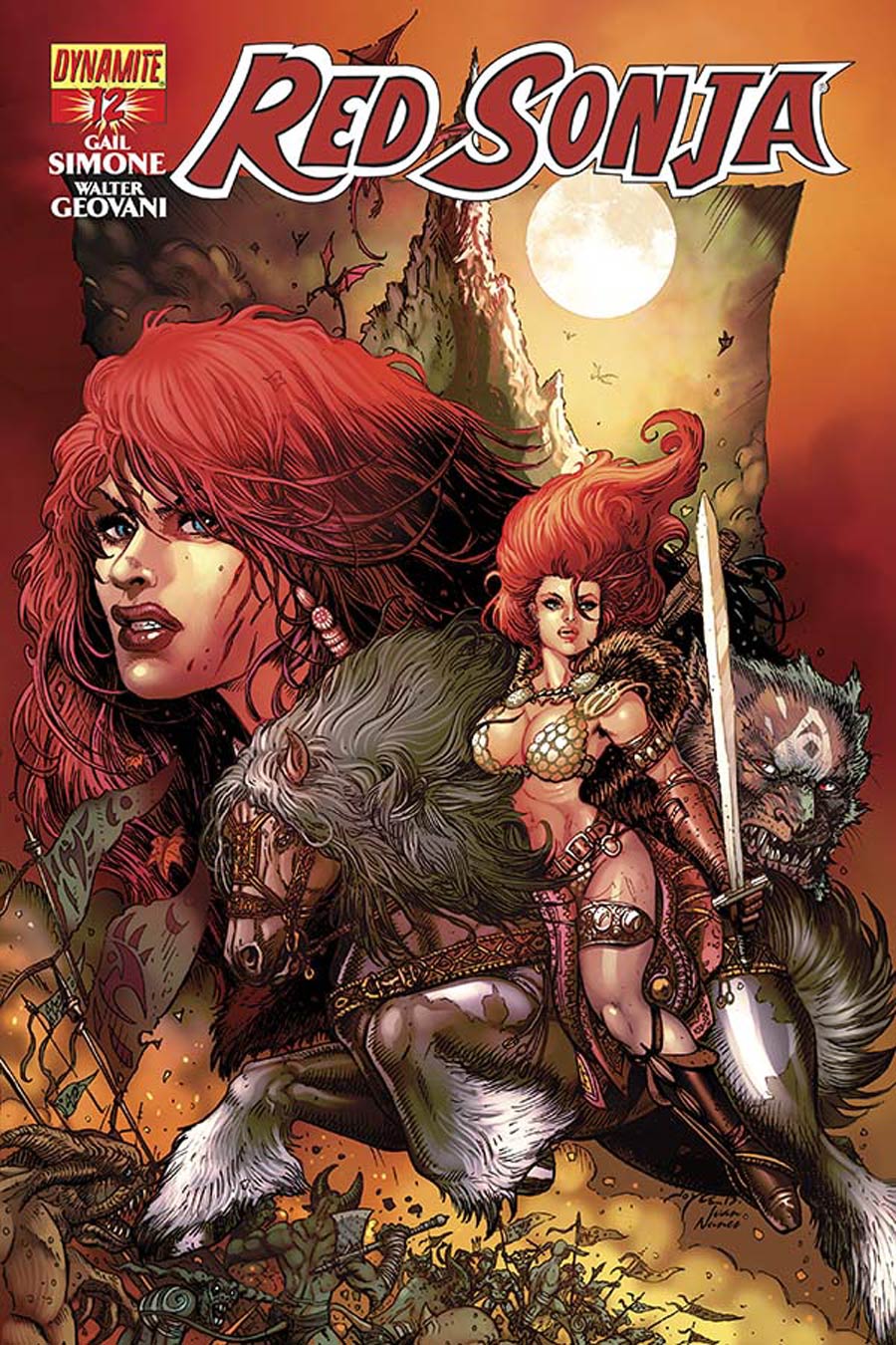 Red Sonja Vol 5 #12 Cover B Variant Joyce Chin Cover